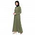 A-line inner abaya- Jade Green